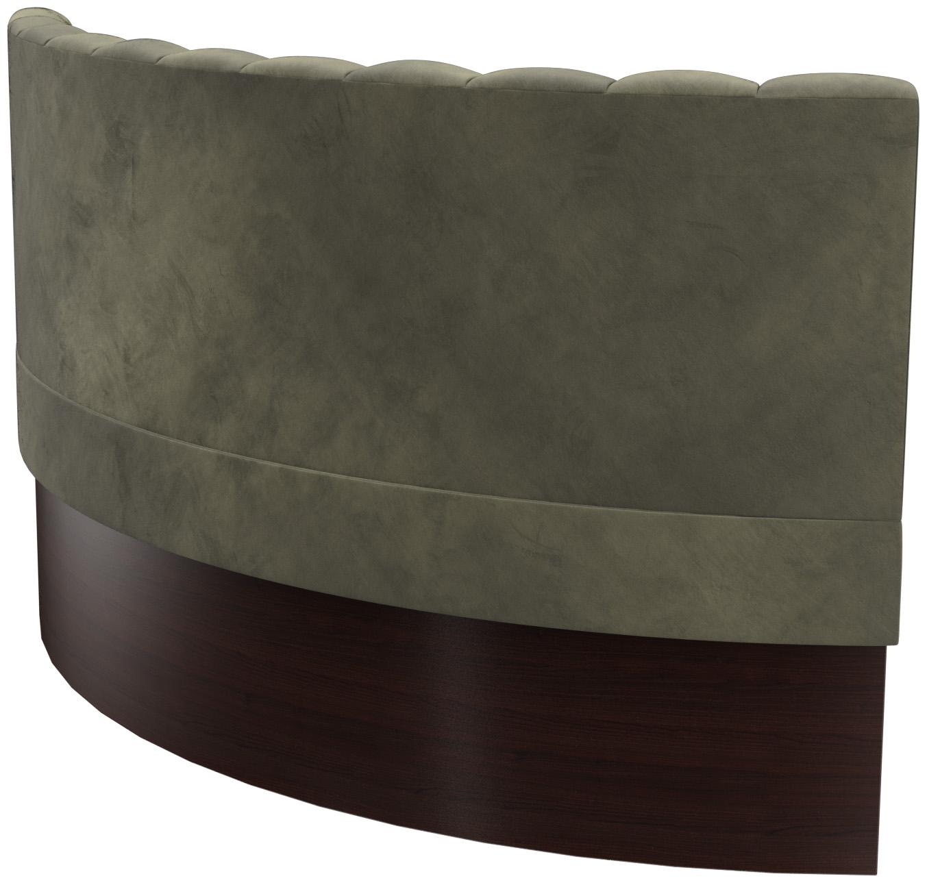 Abbildung Abschlusselement rechts rund Felipa Rückansicht