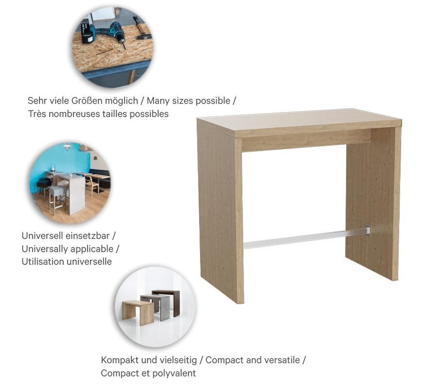 Abbildung High table Formline