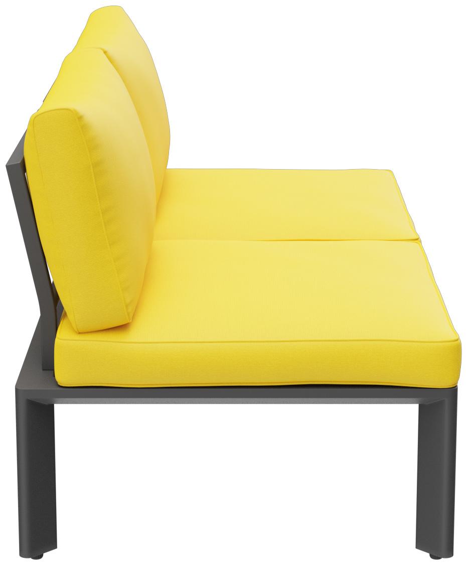 Abbildung 2-Sitzer-Element Lorcan Seitenansicht