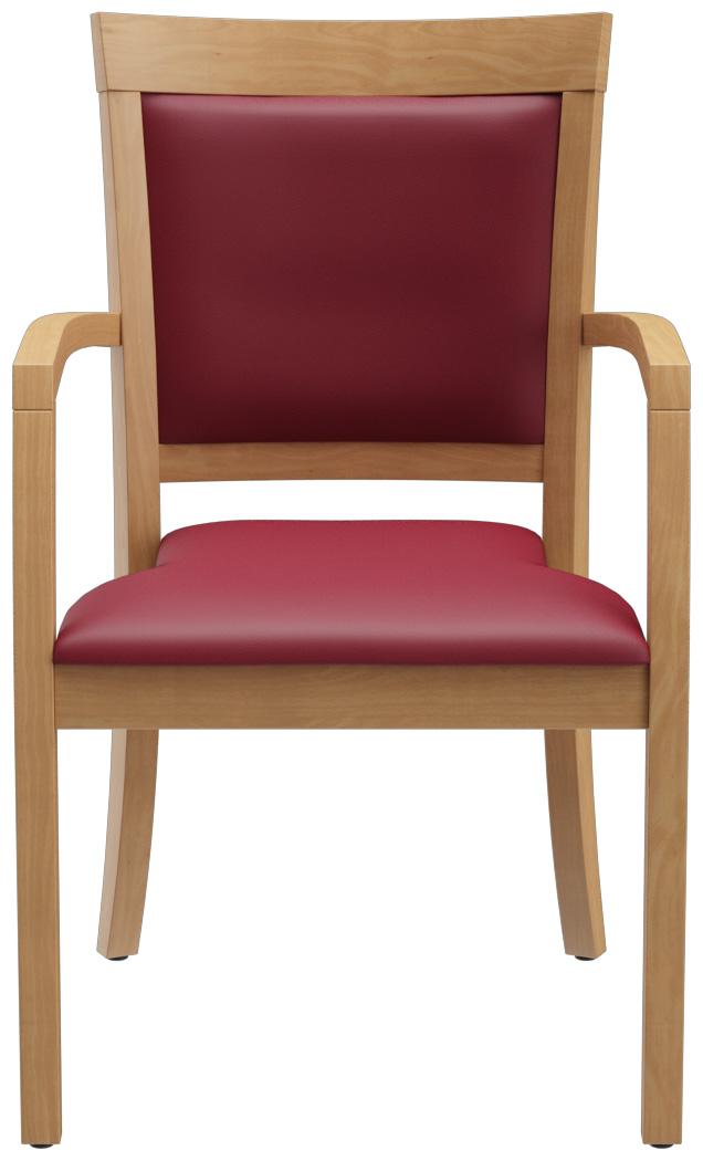 Abbildung Armstoel Mily Vorderansicht