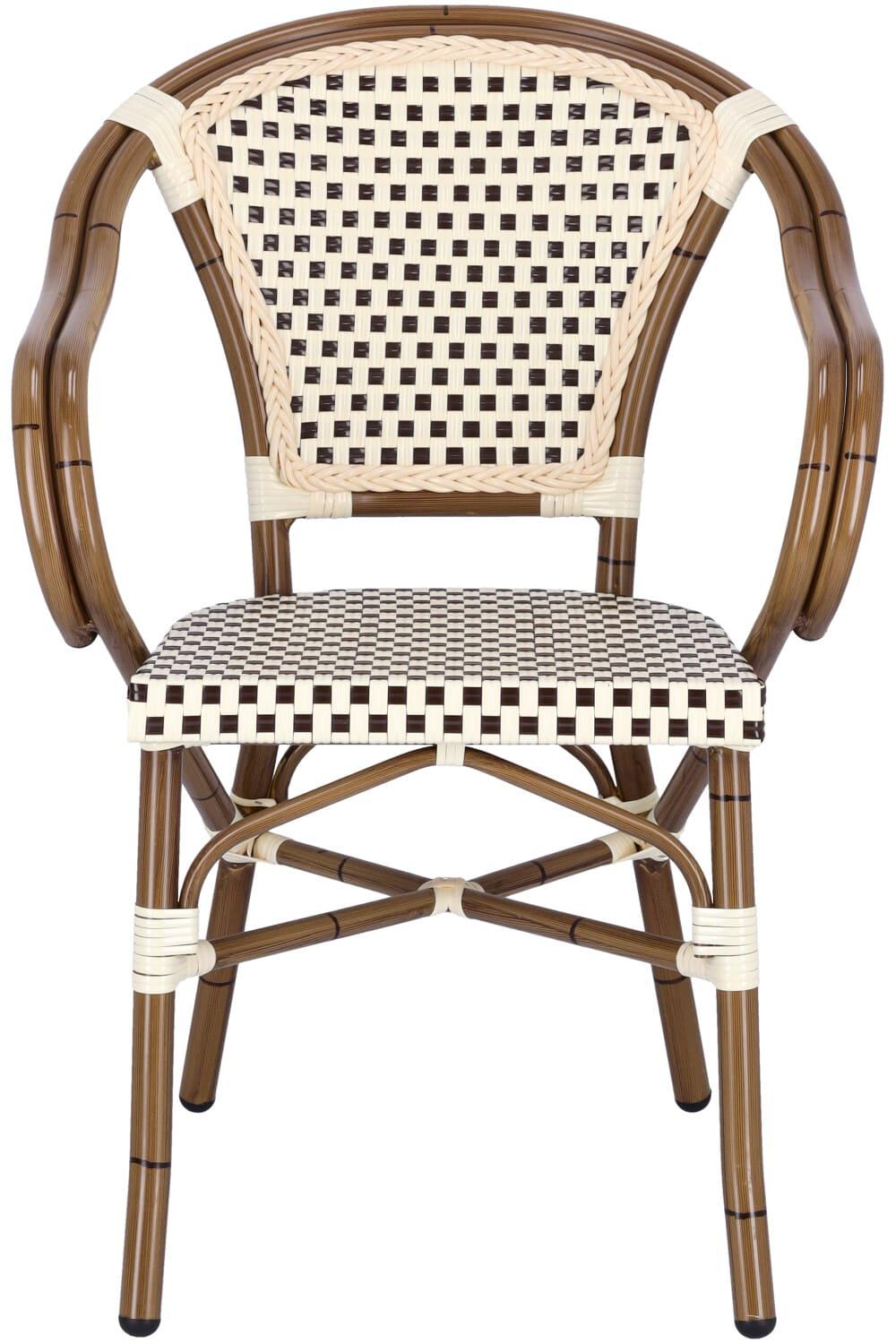 Abbildung Chaise à accoudoirs Morris Vorderansicht