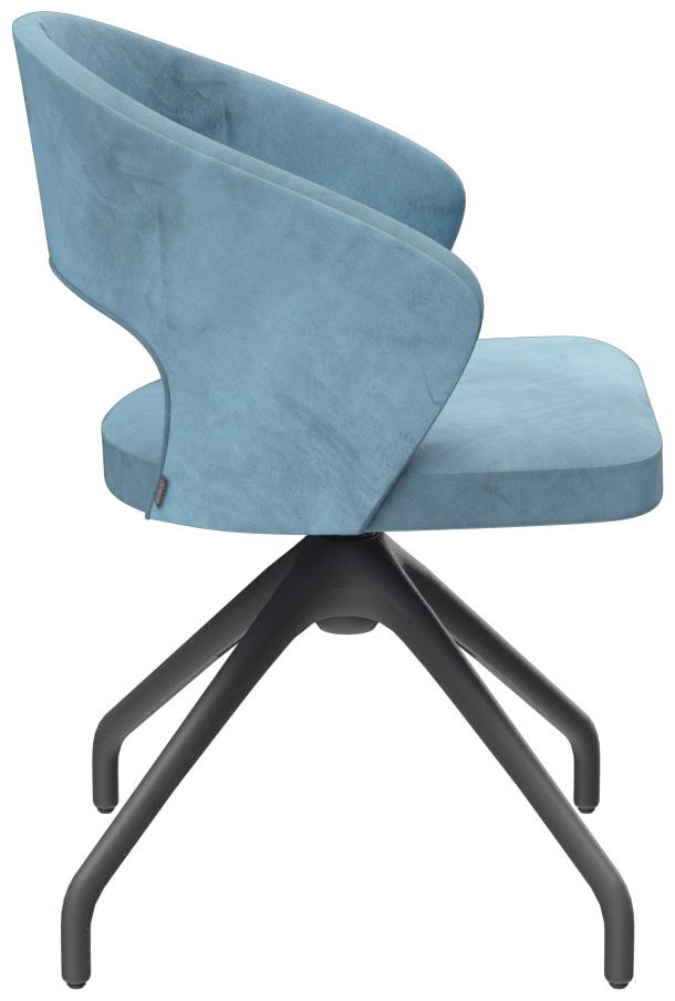 Abbildung Armlehnstuhl Nilla Seitenansicht