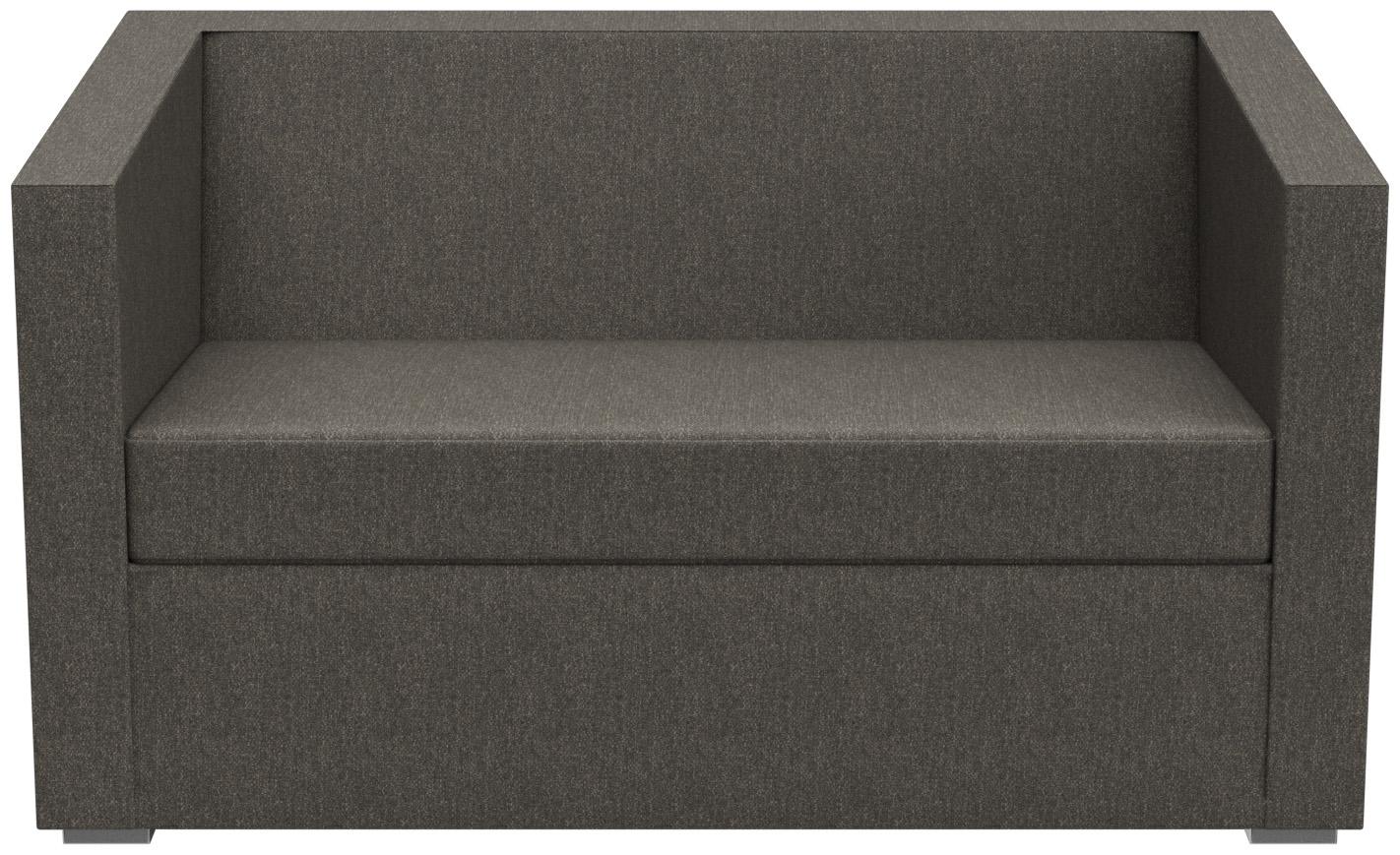 Abbildung 2-Sitzer-Element Charly Vorderansicht