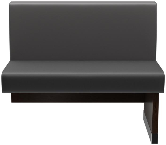 Abbildung Extension/End element 100 cm H-Line Vorderansicht