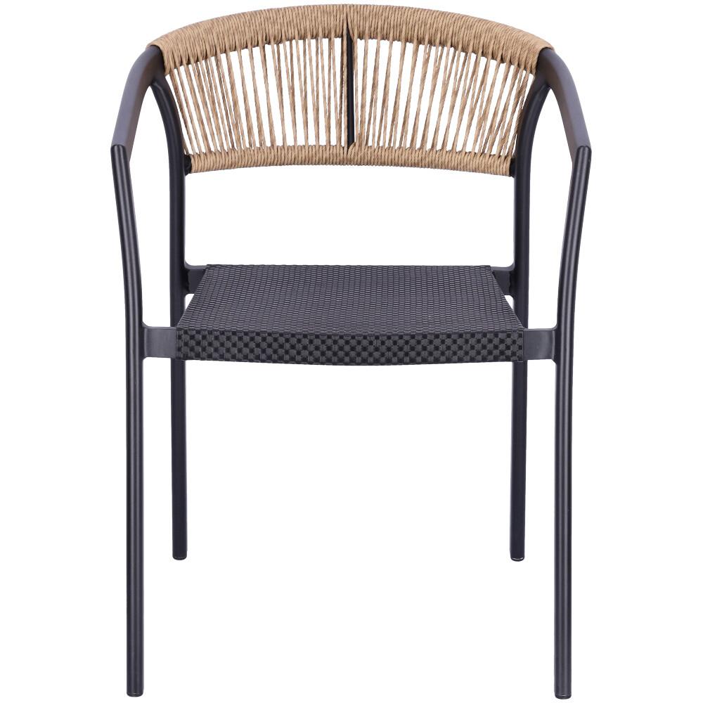 Abbildung Chaise à accoudoirs Malida Vorderansicht