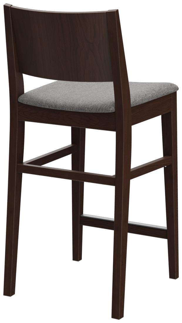 Abbildung halfhoge kruk Quin Schrägansicht