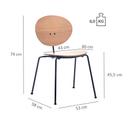 Abbildung Stuhl Ovni