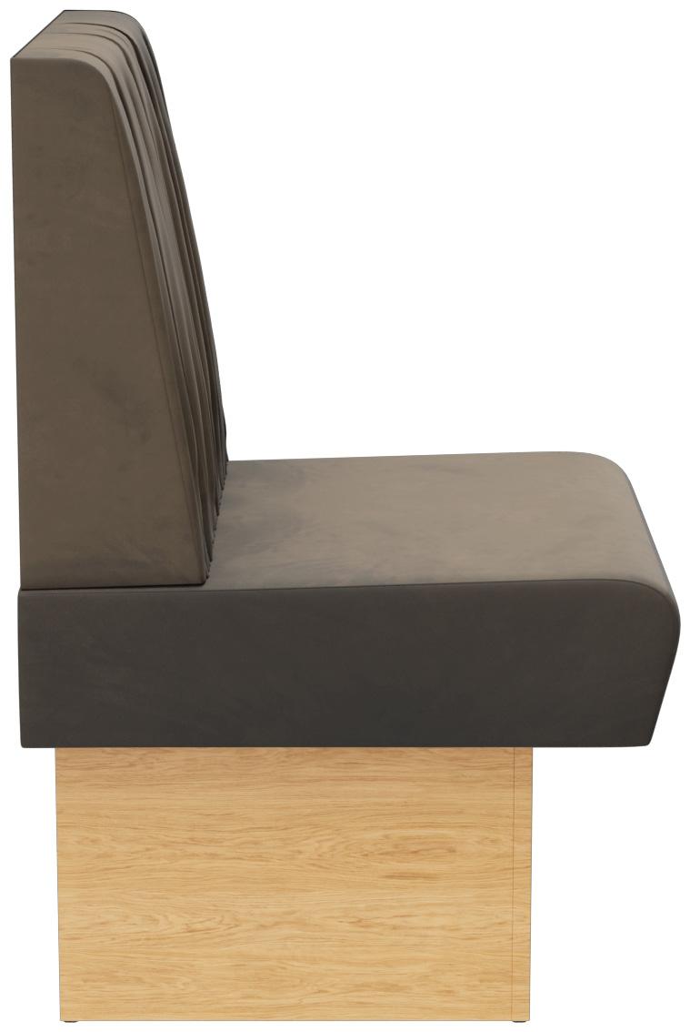 Abbildung Afsluitend element links 60cm Drapelle Seitenansicht