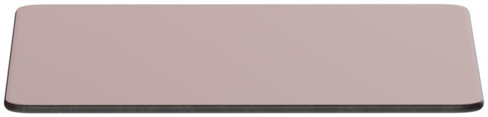 Abbildung Tischplatte Compact Slim A Vorderansicht
