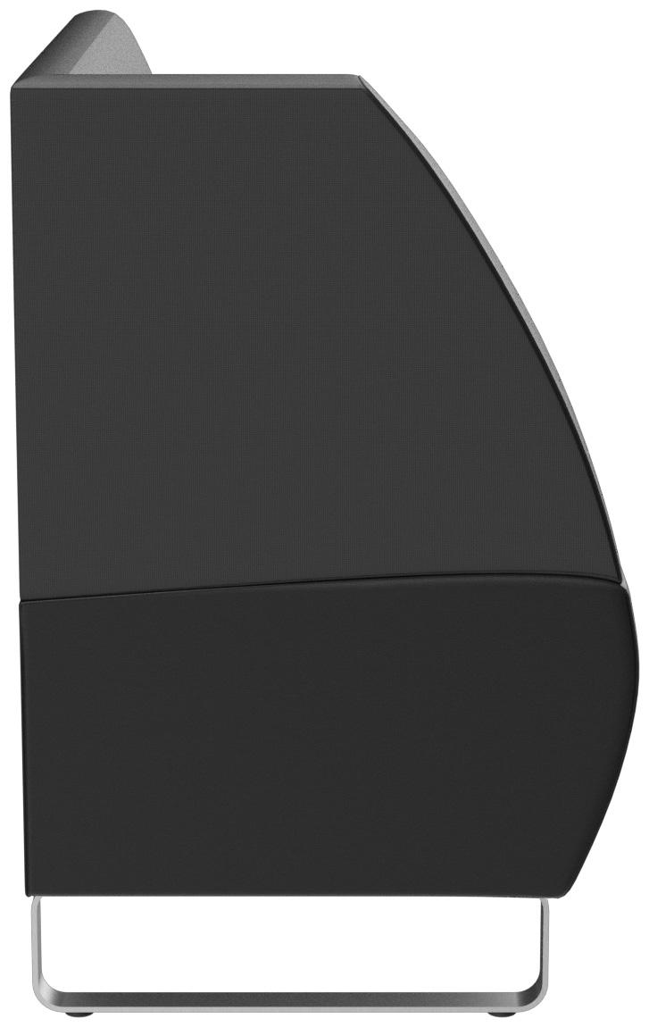 Abbildung Abschlusselement links D-Line Seitenansicht