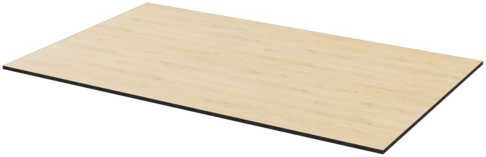 Abbildung Tischplatte Compact Slim Schrägansicht