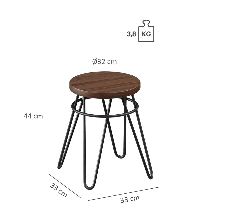 Abbildung tabouret Yago