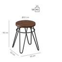 Abbildung tabouret Yago
