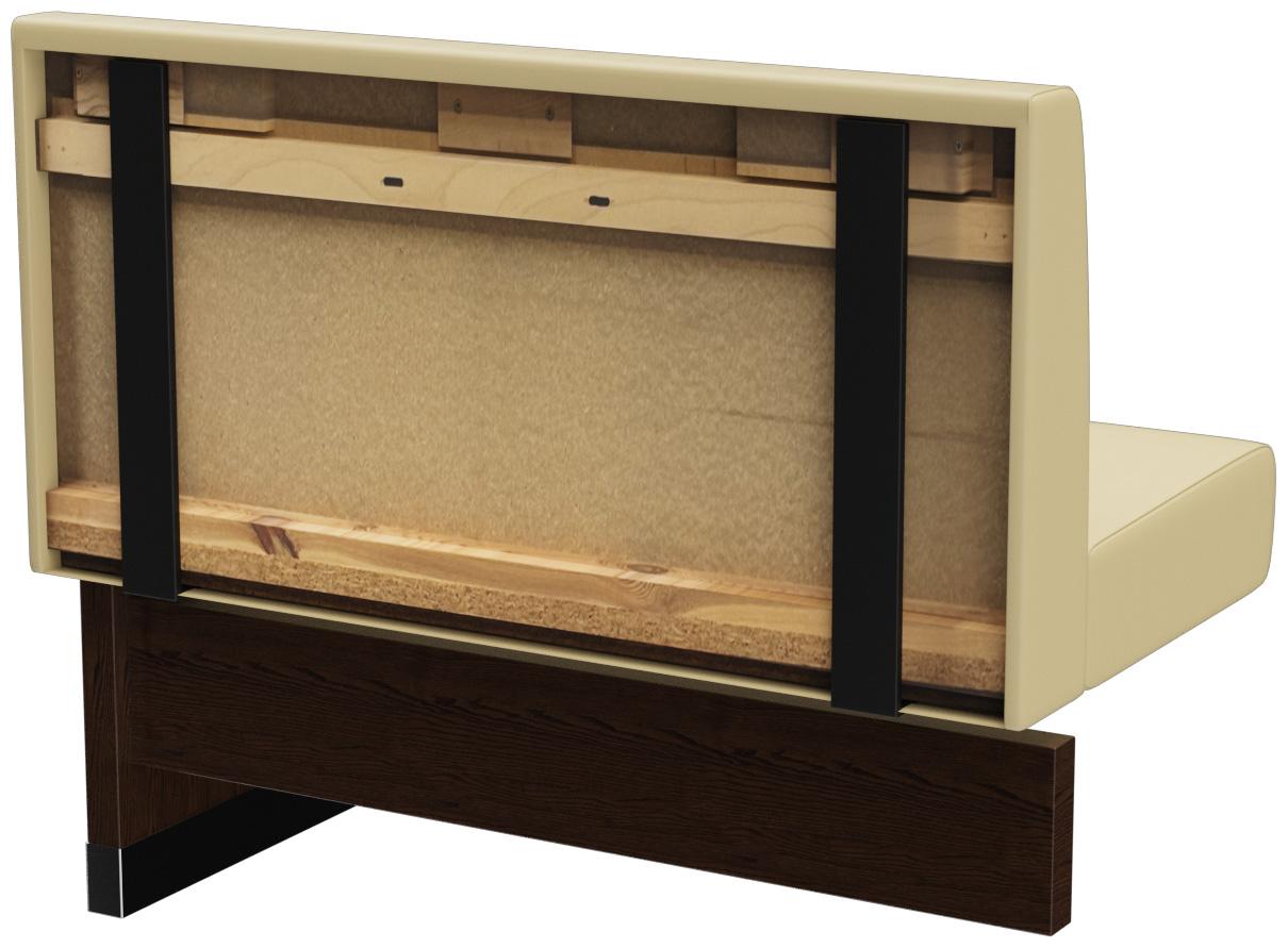 Abbildung Anbau-/Abschlusselement 100 cm H-Line Schrägansicht