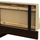 Abbildung Anbau-/Abschlusselement 100 cm H-Line Schrägansicht