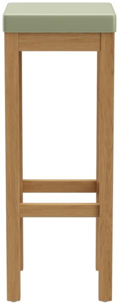 Abbildung bar stool Delu Vorderansicht