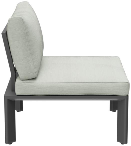 Abbildung 1-seater element Lorcan Seitenansicht