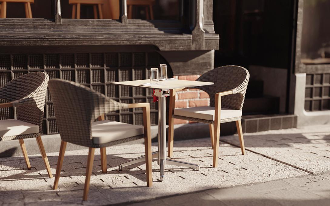 Abbildung Chaise à accoudoirs Maveno Ambiente