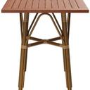 Abbildung Table à manger Marysol Seitenansicht