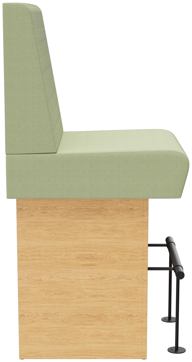 Abbildung Afsluitend element links 60cm Anett Seitenansicht