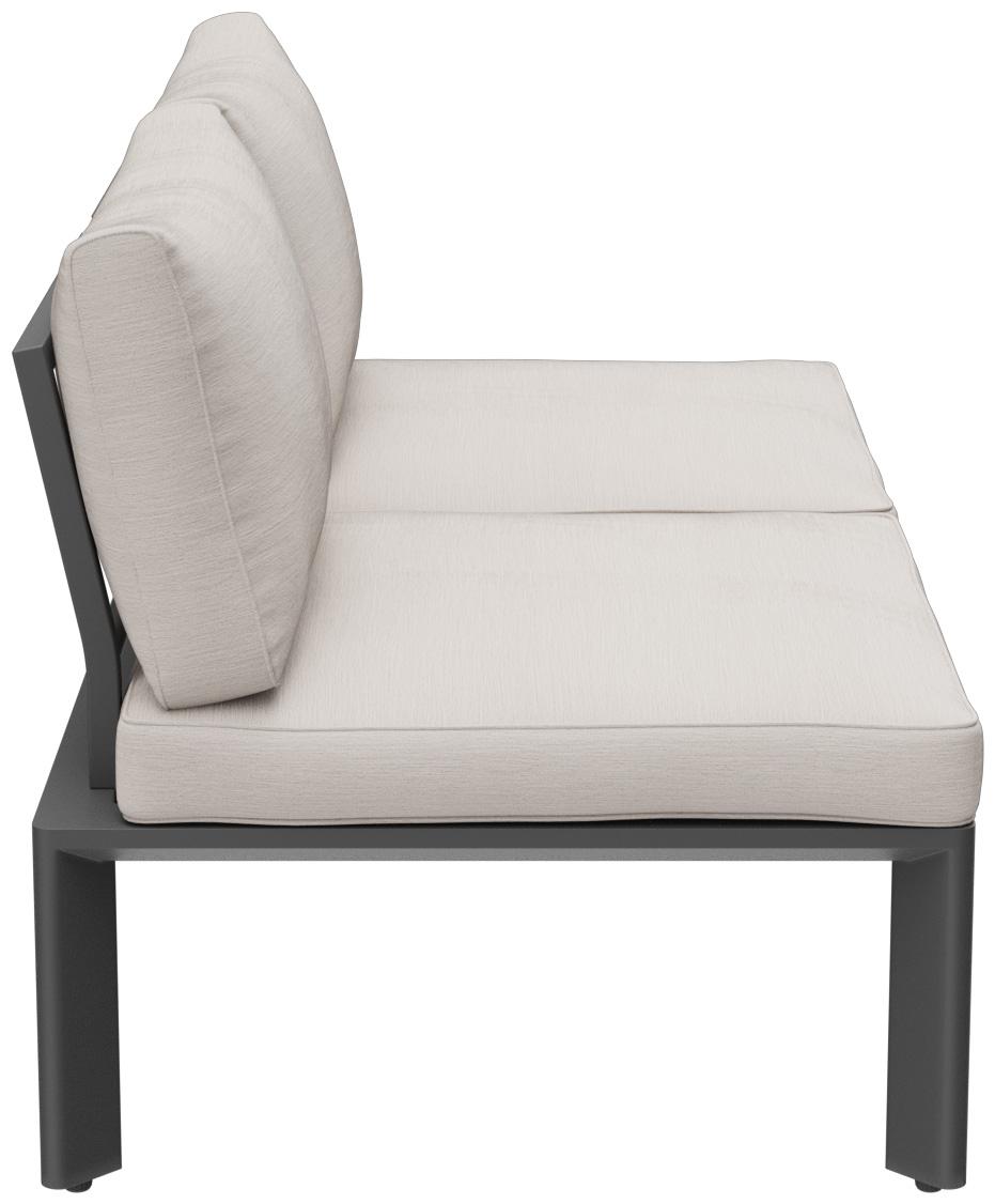 Abbildung 2-Sitzer-Element Lorcan Seitenansicht