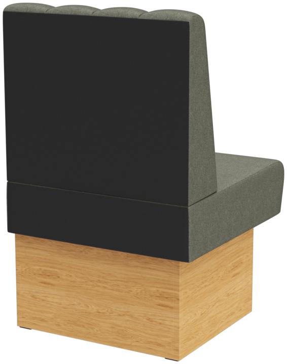 Abbildung Left-hand end element 60 cm Felipa Schrägansicht