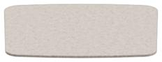 Abbildung Seat cushion Felt pad Rückansicht
