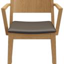 Abbildung Chaise à accoudoirs Quin Vorderansicht