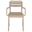 Abbildung Chaise à accoudoirs Estela Vorderansicht