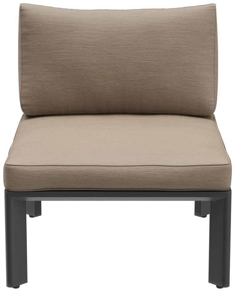 Abbildung 1-Sitzer-Element Lorcan Vorderansicht