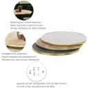 Abbildung Tischplatte Easy Gold