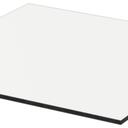 Abbildung Tischplatte Compact Slim Schrägansicht