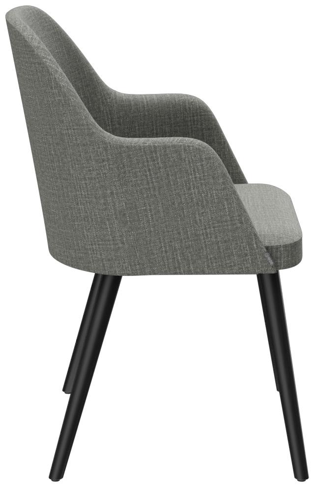 Abbildung Armlehnstuhl Hada Seitenansicht