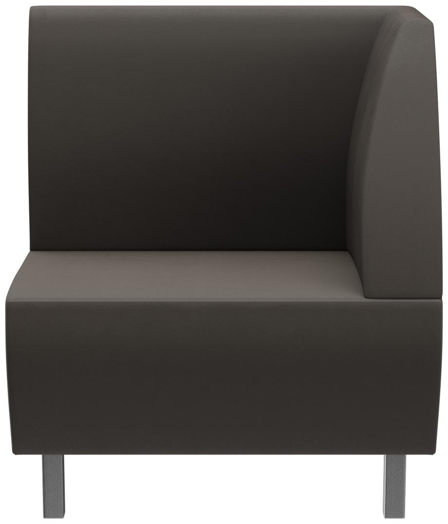 Abbildung Abschlusselement rechts D-Line Vorderansicht