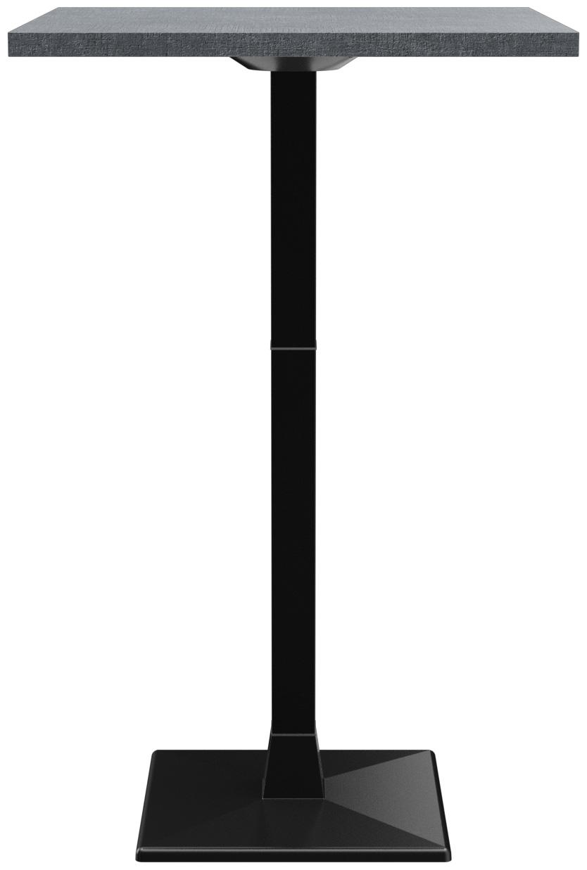 Abbildung high table Modular T Rückansicht