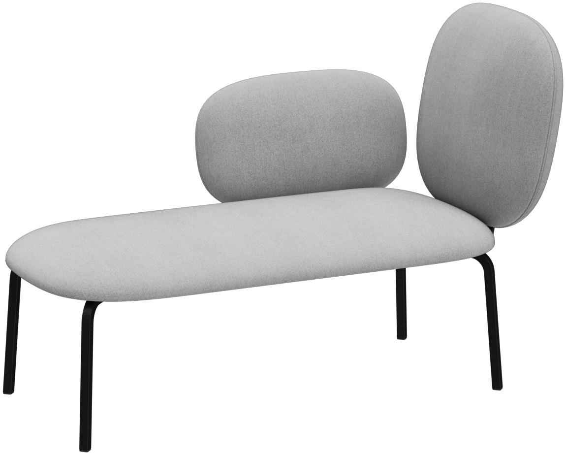 Right-hand chaise longue Liberty