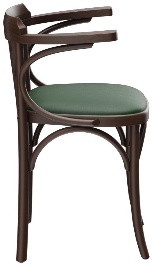 Abbildung Armlehnstuhl Greta Seitenansicht