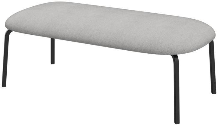 Abbildung 2-seater ottoman Liberty Schrägansicht