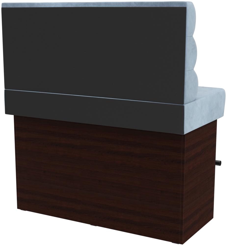 Abbildung Right-hand end element 120cm Ripple Schrägansicht