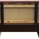 Abbildung Einzel-/Grundelement 100 cm H-Line Rückansicht