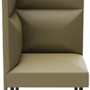 Abbildung Rechts eindstuk/afsluitelement Tuya B Seitenansicht