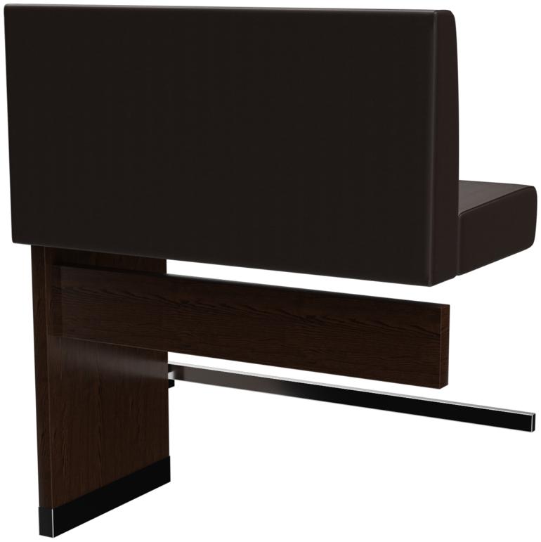 Abbildung Extension/End element 100 cm H-Line Schrägansicht