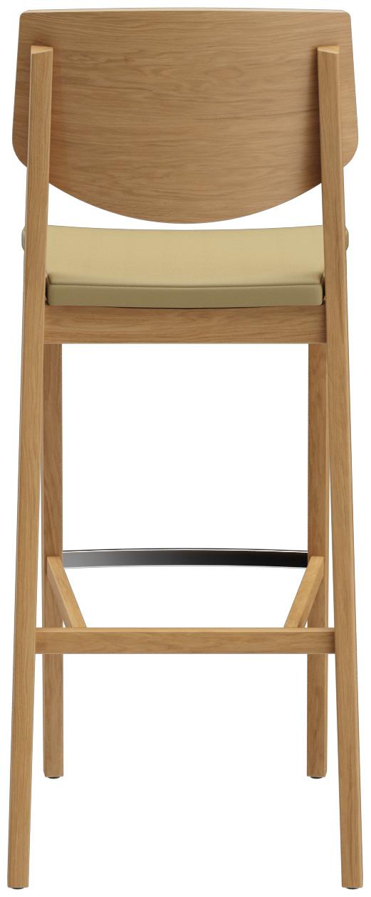 Abbildung Tabouret de bar Quorum C Rückansicht
