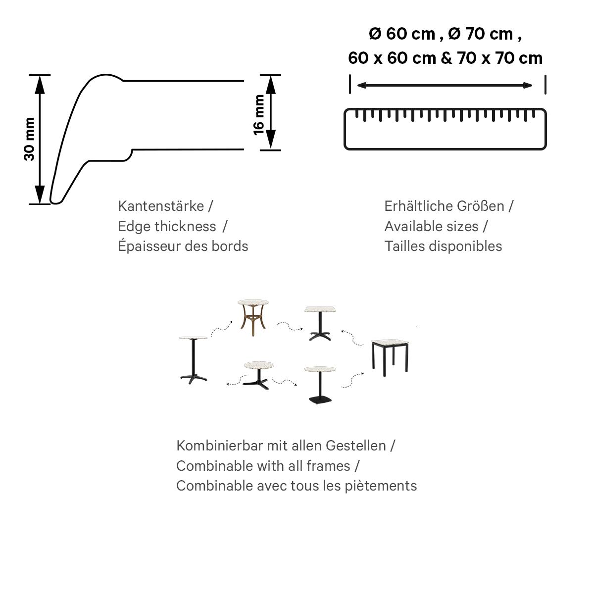 Abbildung Tafelblad Gano Terrazzo