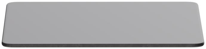Abbildung Tischplatte Compact Slim A Vorderansicht