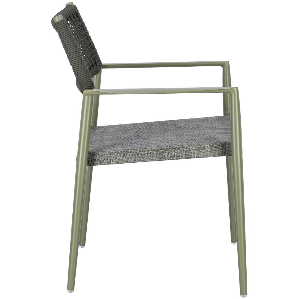 Abbildung Chaise à accoudoirs Pentra Seitenansicht