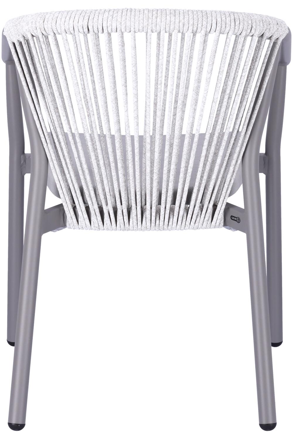 Abbildung Chaise à accoudoirs Zaki Rückansicht