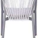 Abbildung Chaise à accoudoirs Zaki Rückansicht