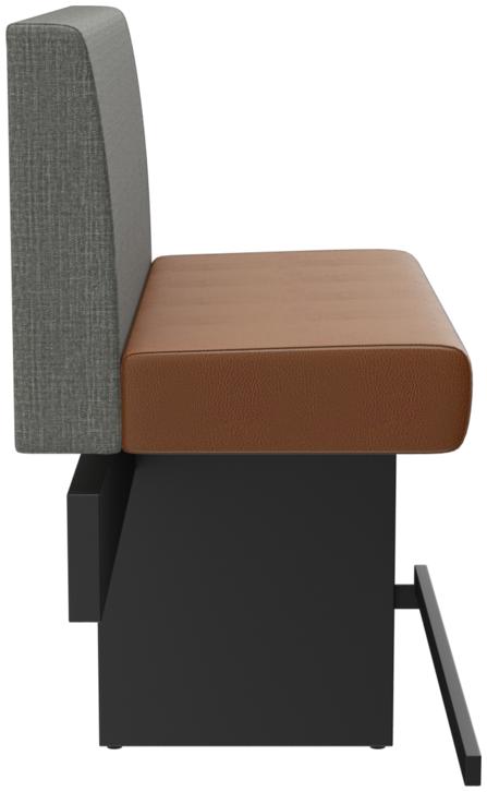 Abbildung Extension/End element 100 cm H-Line Seitenansicht