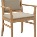 Abbildung Chaise à accoudoirs Liah Schrägansicht